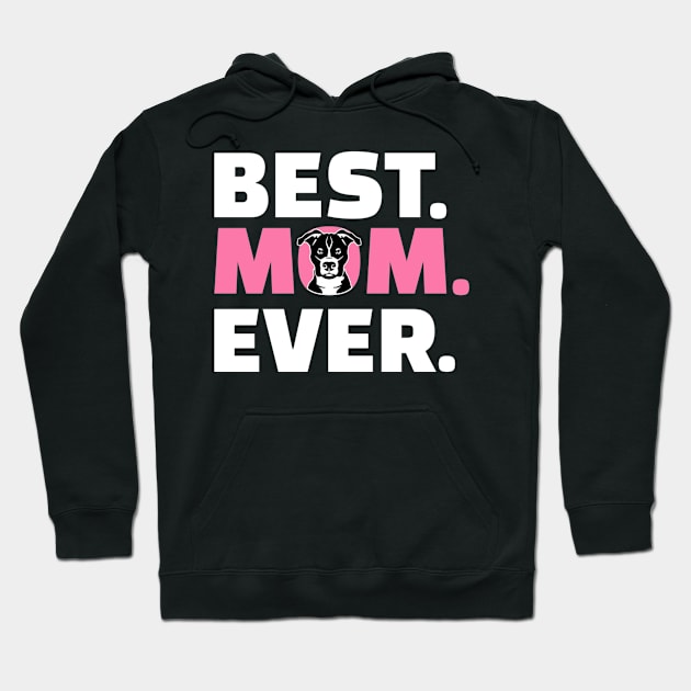 Pit Bull Mom Hoodie by Designzz